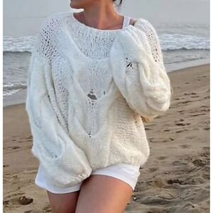 New Rumored Nonna Sweater Off White Sz. M/L